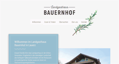 Desktop Screenshot of bauernhof-lauerz.ch